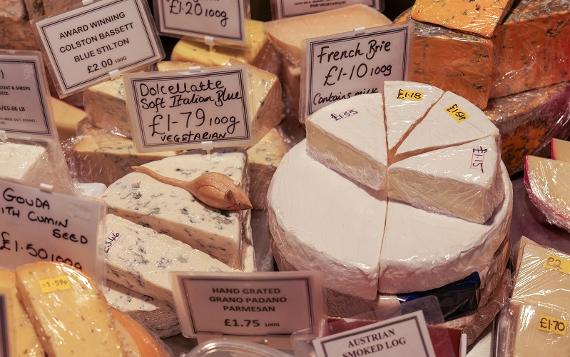 Cheese at Pickles of Preston
