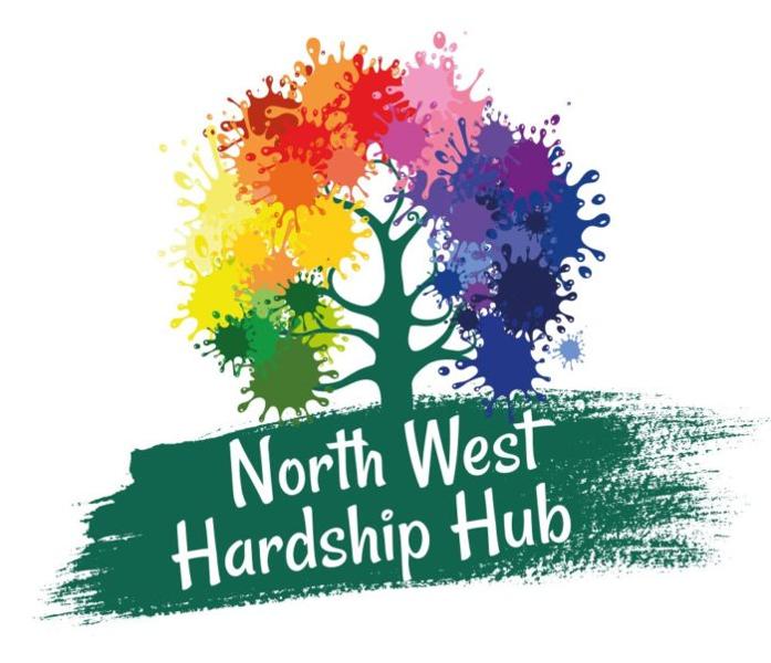 The North West Hardship Hub Logo