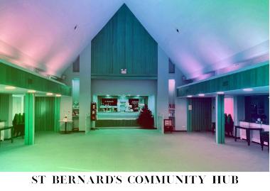 St Bernard's Community Hub inside photo