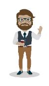 The cartoon character Rob