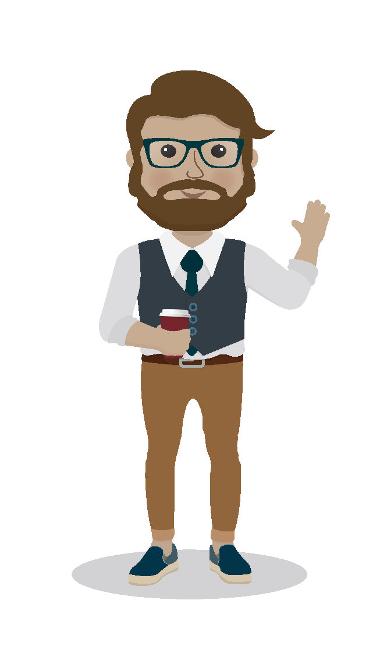 The cartoon character Rob