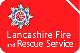 Logo for Lancashire Fire and Rescue Services - Home Fire Safety Check Logo for Lancashire Fire and Rescue Services - Home Fire Safety Check