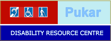 Logo for Pukar Disability Resource Centre Logo for Pukar Disability Resource Centre